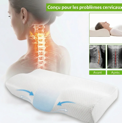 Oreiller cervical thérapeutique