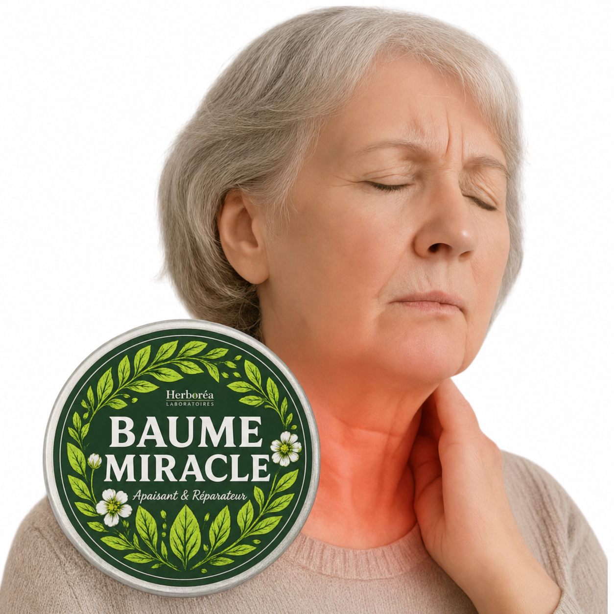Baume apaisant naturel pour la nuque et les épaules
